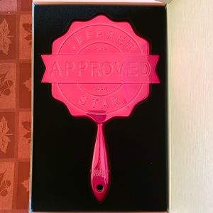 Jeffree Star Cosmetics Hand Mirror - Baby Pink Chrome. Never used, box opened.